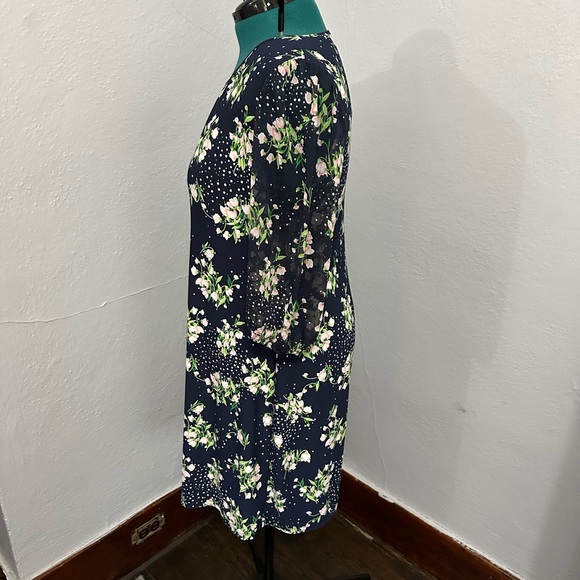 Tommy Hilfiger Navy Floral Dress - Picture 3 of 8